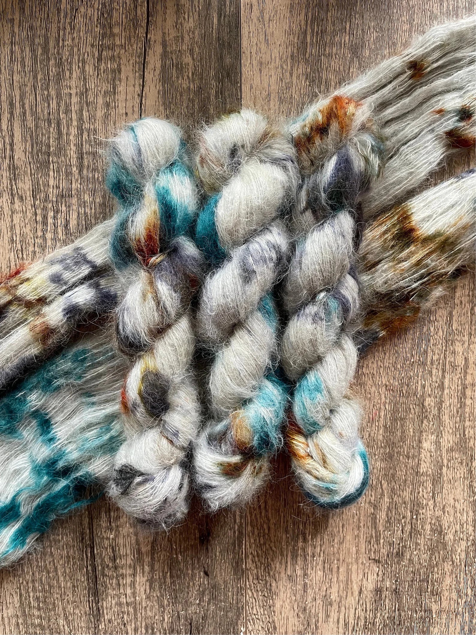 Winter Walk -  Suri Alpaca Silk Lace