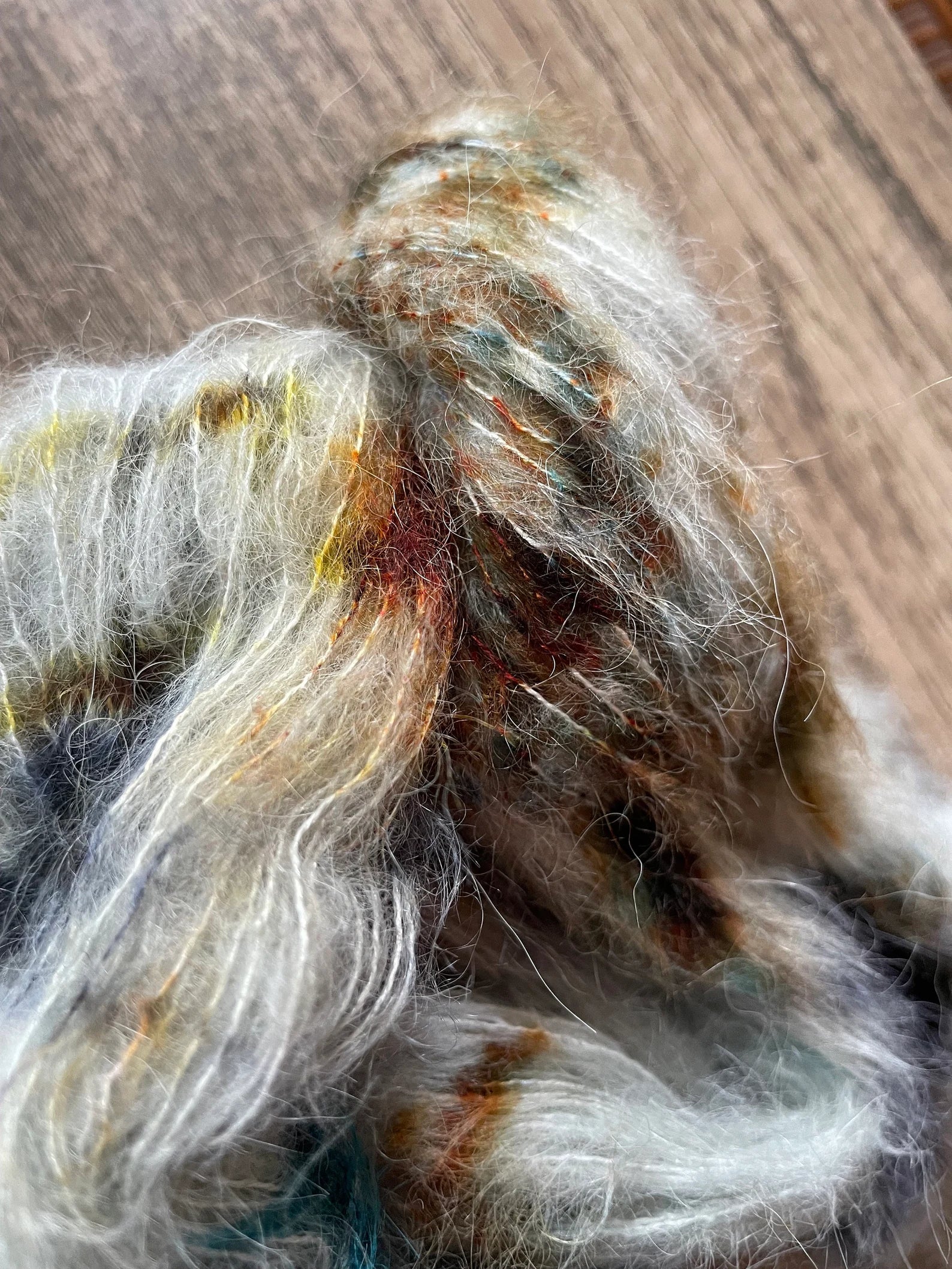 Winter Walk -  Suri Alpaca Silk Lace