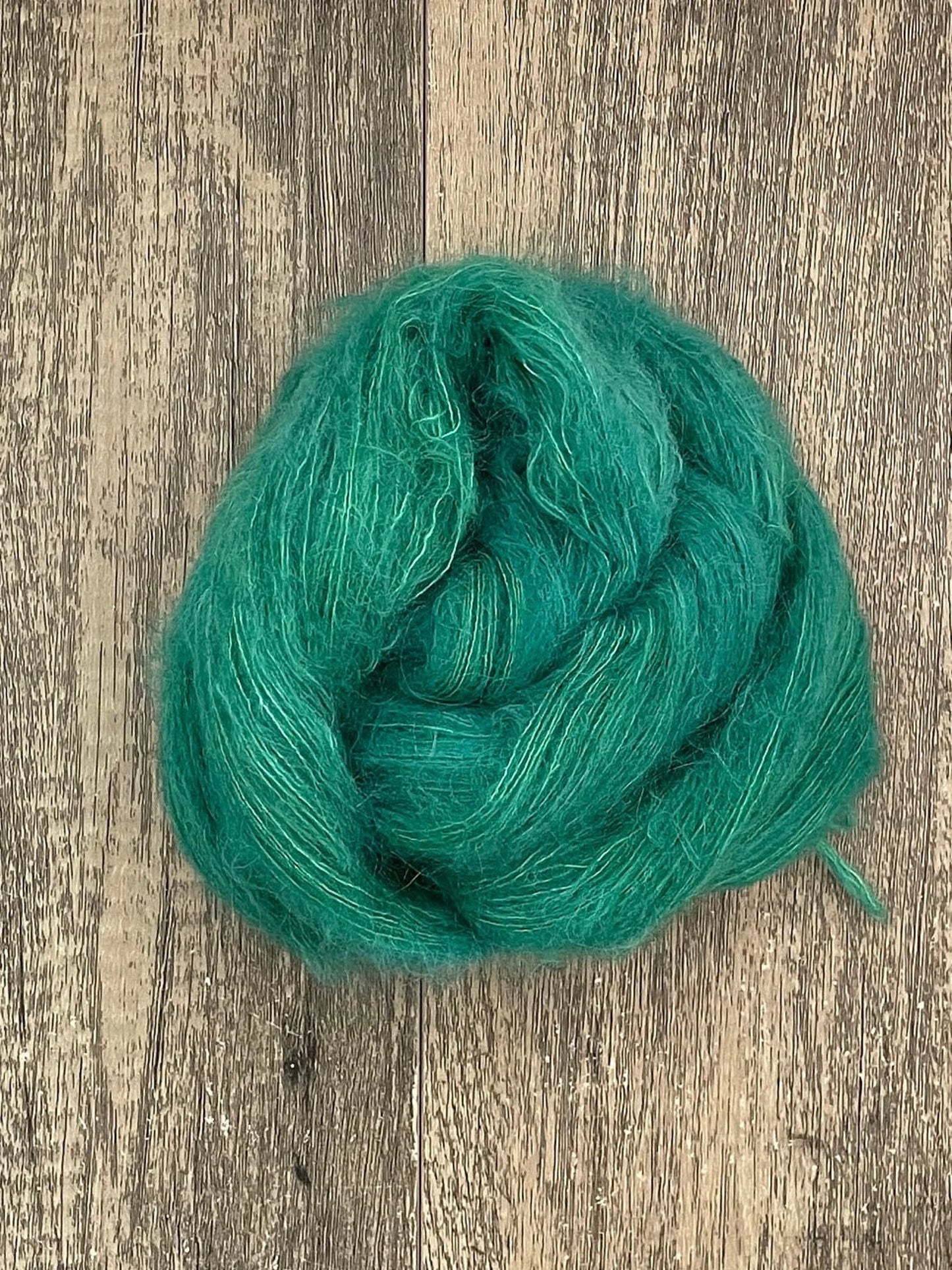 Winter Green -  Suri Alpaca Silk Lace