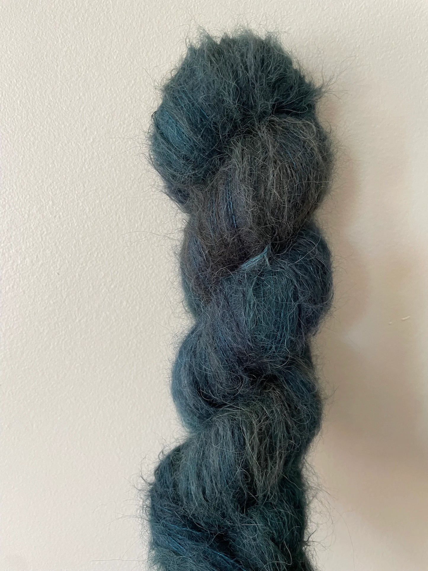 Grackle -  Suri Alpaca Silk Lace