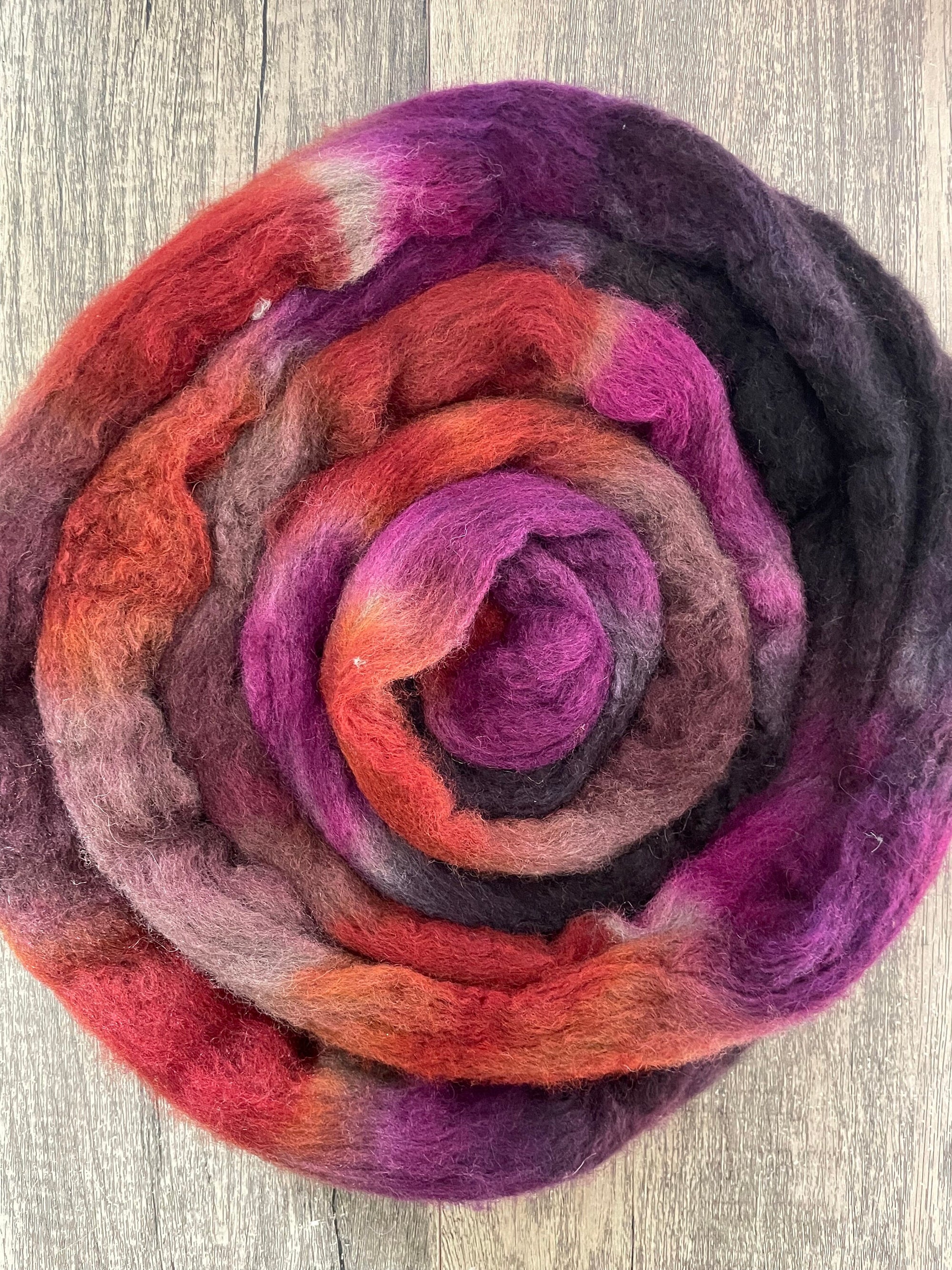 Rage Berry - Fibre BFL Glow