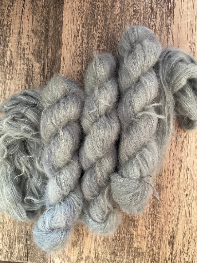 Squall - Suri Alpaca Silk Lace